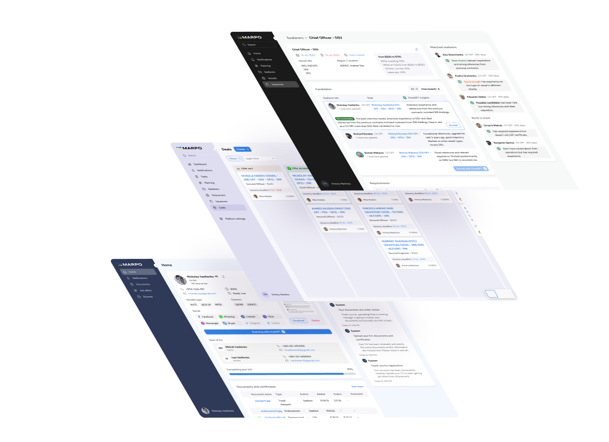Crewing management <span>system</span>